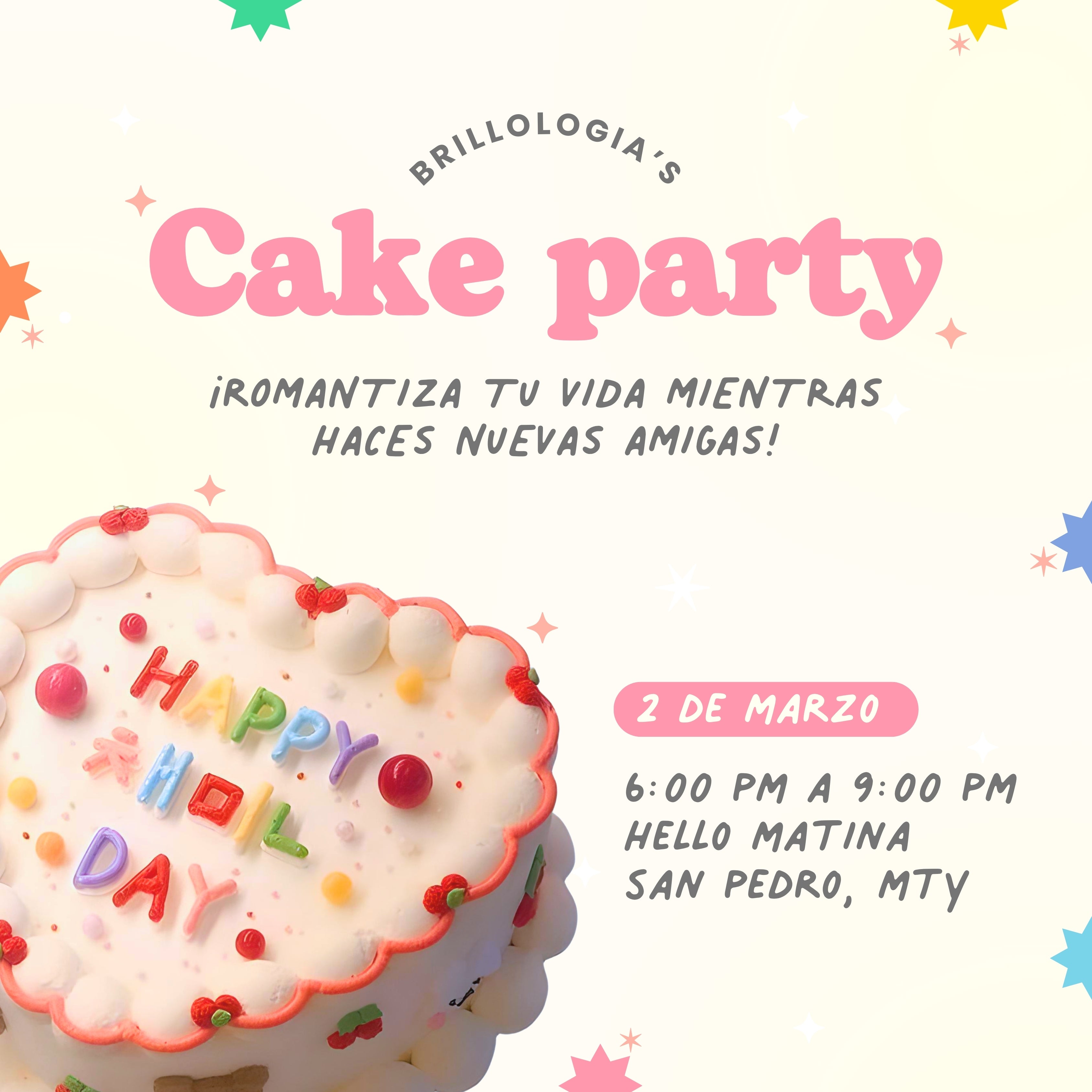 Cake Party en Monterrey