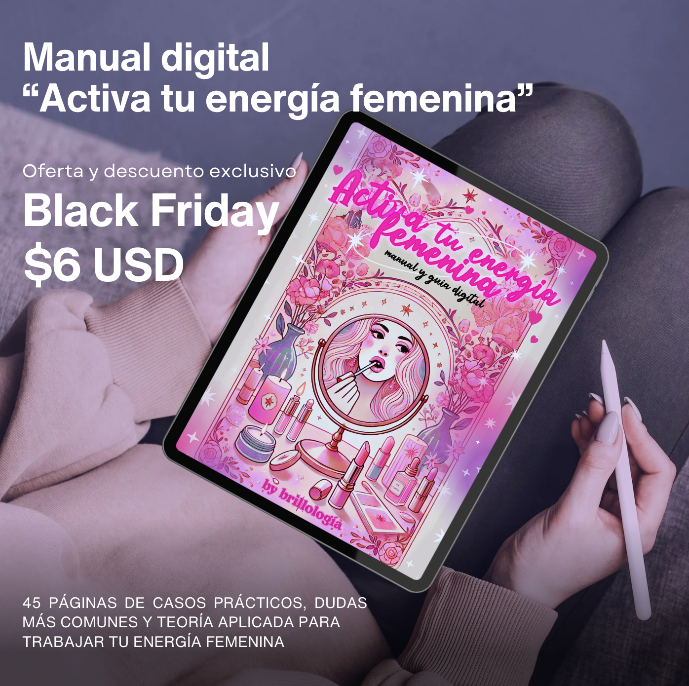 Manual para activar y equilibrar  tu energía femenina