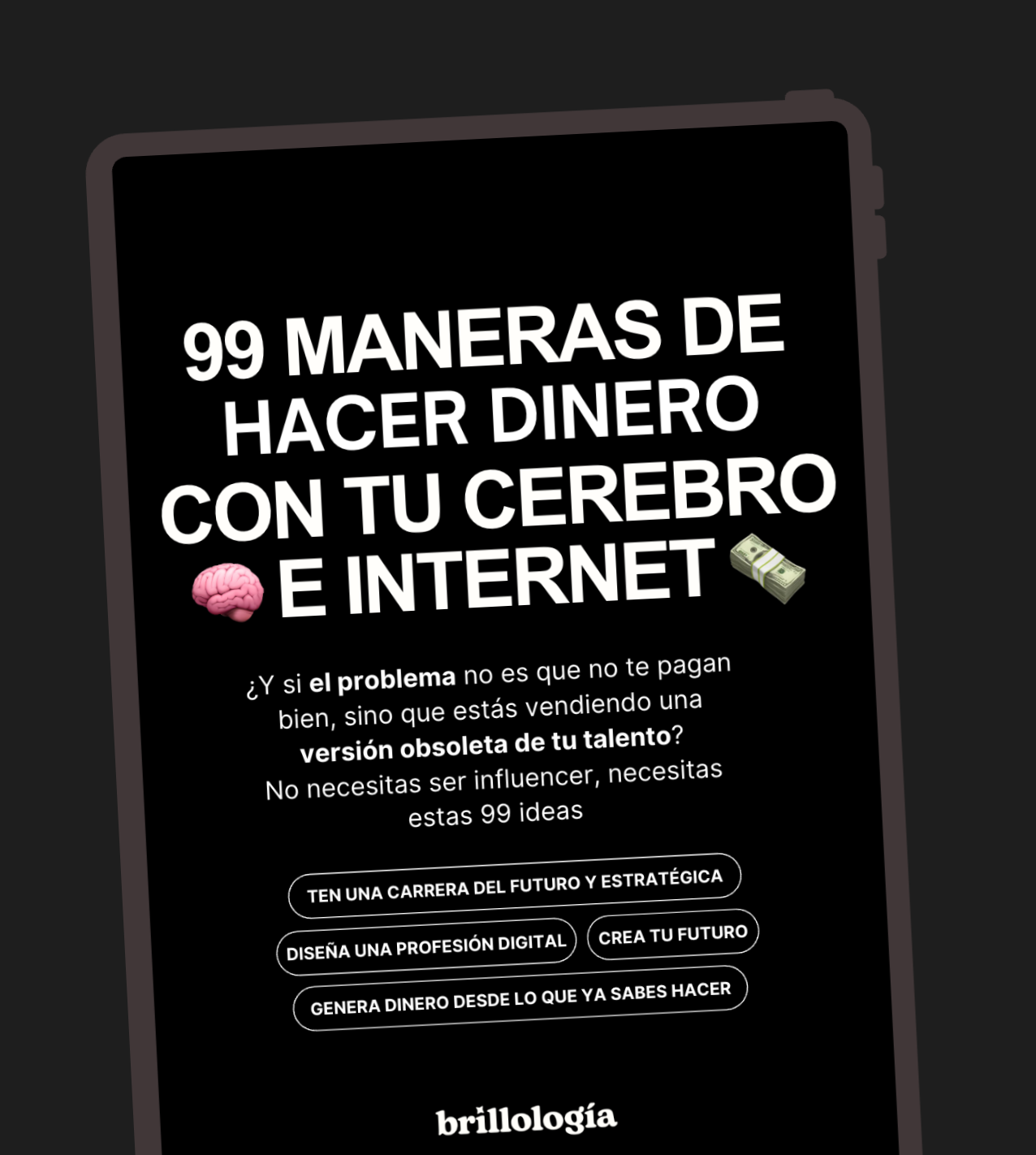 EBOOK: 99 ideas CREATIVAS para emprender y HACER DINERO en internet